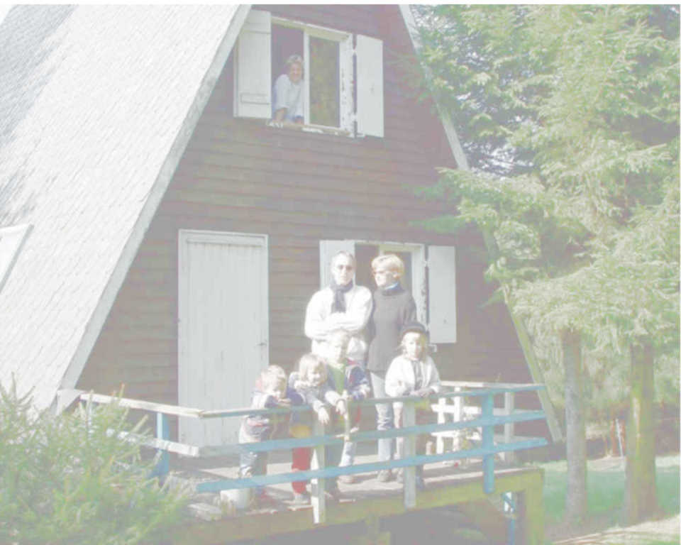 Familie Bleckmann im Sommer 2001 im Elsass